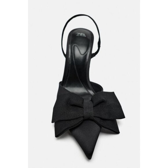 ZARA BOW HEEL SHOES - Picture 7 of 9